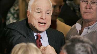 John McCain in Charleston, S.C. 