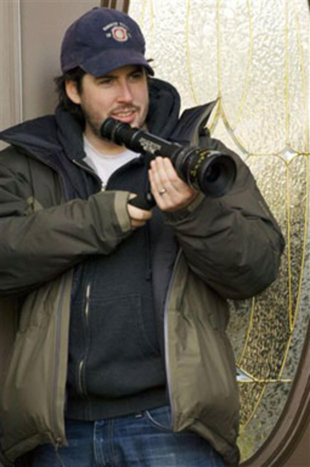 In this undated photo provided by Fox Searchlight, director Jason Reitman is shown on the set of "Juno." Reitman is nominated as best director for his work on the film "Juno." (AP Photo/Courtesy of Fox Searchlight) ** NO SALES ** 