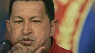 Venezuelan President Hugo Chavez 