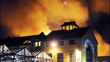 Fire At London's Camden Market 