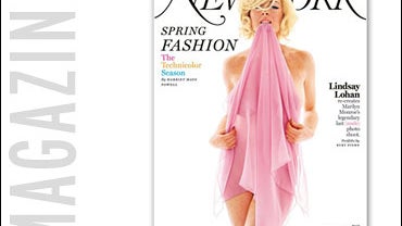 New York magazine features Lindsay Lohan posing as Marilyn Monroe 