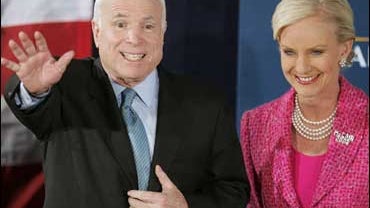 John and Cindy McCain 