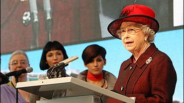 Britain's Queen Elizabeth II 