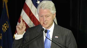 Former president Bill Clinton 