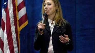 Chelsea Clinton speaks at the Annual Young Democrats Conference 