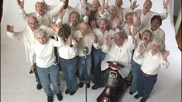 The Young @ Heart chorus members, now appearing in a new documentary 