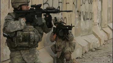 U.S. Army soldiers from 1-27IN, 25th infantry division 