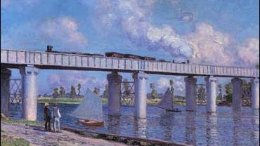 "Le Pont du chemin de fer  