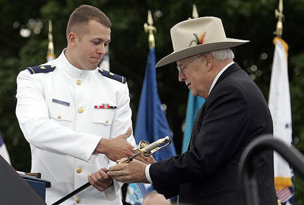 VP Dick Cheney<br>U.S. Coast Guard Academy 