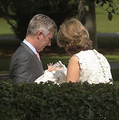 Belgian Princess Baptized 