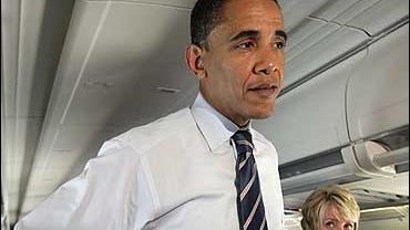Obama Campaign Flight 