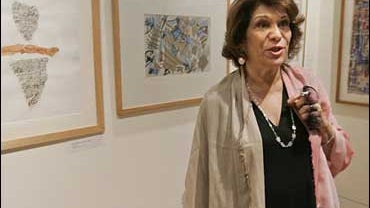 **ADVANCE FOR THURDAY JULY 3** Princess Wijdan Al Hashemi, founder and director of the Royal Society of Fine Arts of Jordan, discusses "Breaking the Veils: Women Artists from the Islamic World," exhibit at the Clinton Presidential Library in Little Rock,  