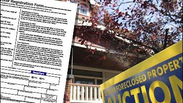 foreclosures in Ohio may affect voters registered at old addresses 