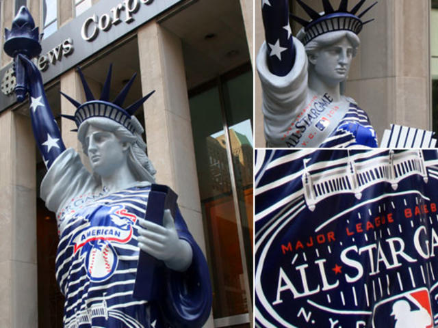 NYC: Statues of Liberty on Parade - All Star Game #2