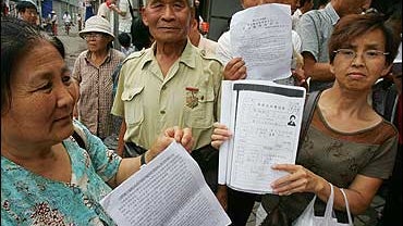 China Olympic Crackdown 