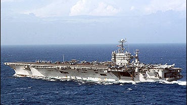 USS George Washington aircraft carrier 