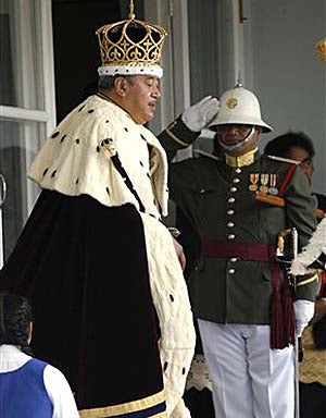 Tonga's New Monarch