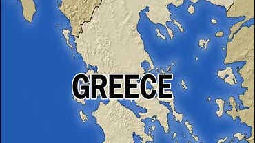 Greek island of Santorini 