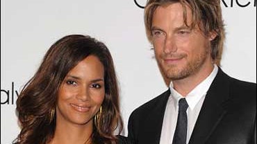  Halle Berry and model Gabriel Aubry 