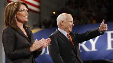 McCain and Palin in Allentown, PA rally 