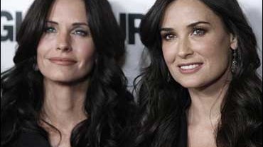 Demi Moore and Courteney Cox 