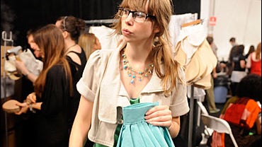 Project Runway designer Leanne Marshall 