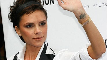 Victoria Beckham, ex-Spice Girl and wife of soccer player David Beckham 