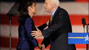 John McCain and Sarah Palin 