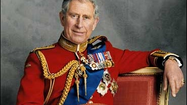 Prince Charles poses for a portrait to mark his 60th birthday 
