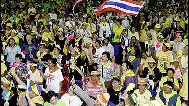 Thai protesters 