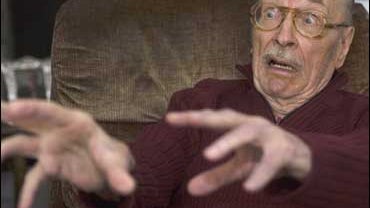 Science-fiction writer and editor Forrest J. Ackerman 