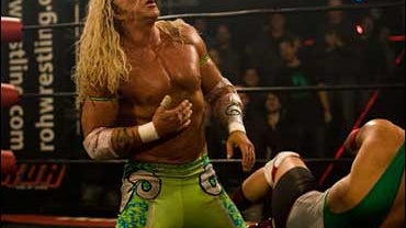 Mickey Rourke as Randy "The Ram" Robinson in "The Wrestler" 