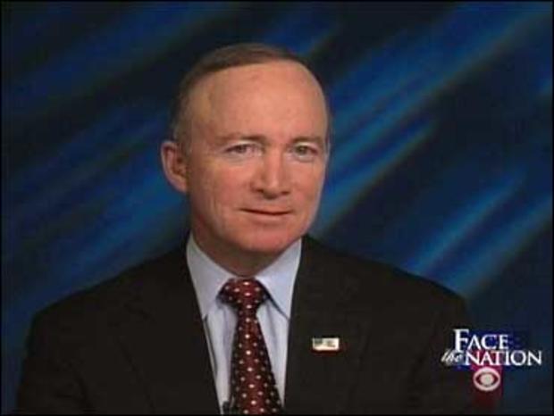 Gov. Mitch Daniels, R-Ind., on "Face The Nation" 