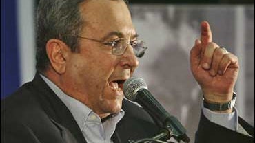 Ehud Barak, Labor Party leader, Israel 