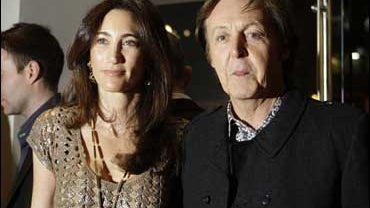  Paul McCartney and Nancy Shevell 