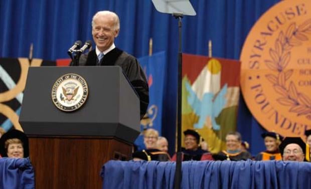 Vice President  Joe Biden<br>Syracuse University 