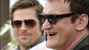 Cannes -Brad Pitt and Quentin 