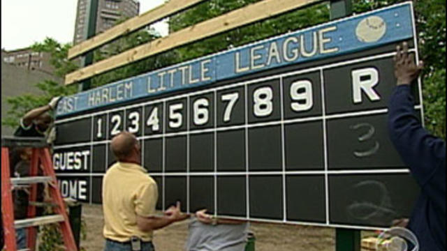 East Harlem ball field 