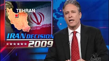"The Daily Show With Jon Stewart" reports on the Iranian election. 