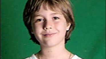 Sean Goldman at age 8 