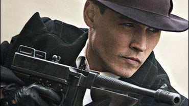 Johnny Depp plays John Dillinger in the film "Public Enemies." 