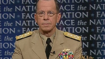 Admiral Mike Mullen, chairman of the Joint Chiefs Of Staff, on "Face the Nation," July 5, 2009. 