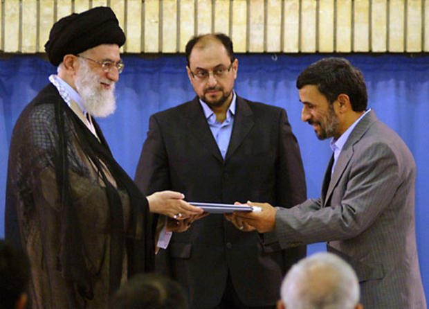 Ahmadinejad Formally Endorsed 