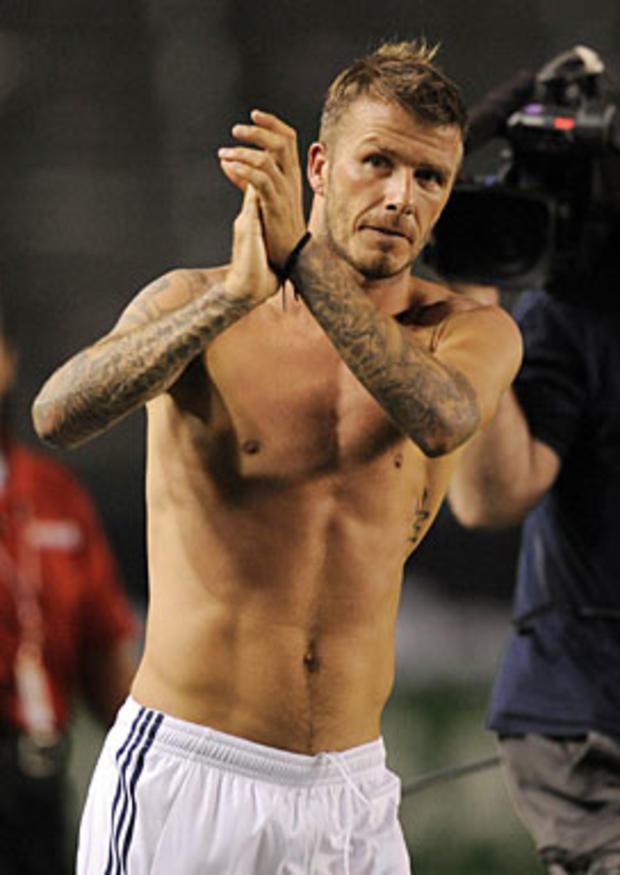 Beckham Cheered 
