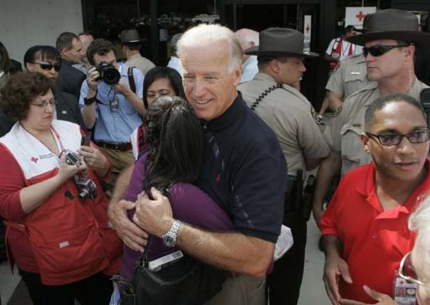 Vice-Presidential Hug 