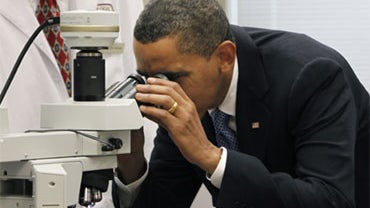 Barack Obama at the NIH 