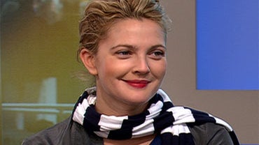 Drew Barrymore on The Early Show. 