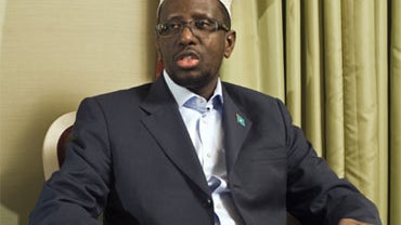 Somali President Sheik Sharif Sheik Ahmed 