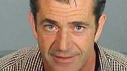 mel gibson 2006 dui mug shot 