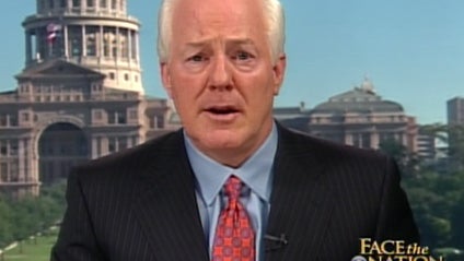Sen. John Cornyn, R-Texas, on "Face the Nation," 